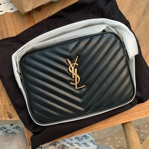 Saint Laurent Lou Medium quilted crossbody bag